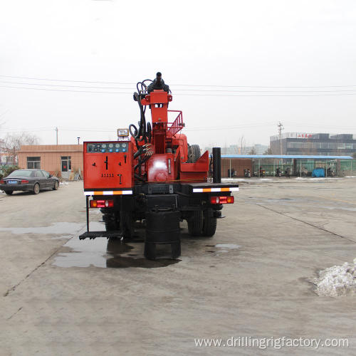 Deep Borehole Truck Mounted Water Well Drilling Rig